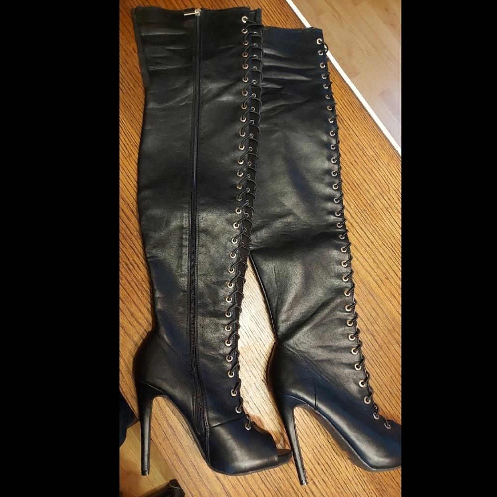 Over the knee boots